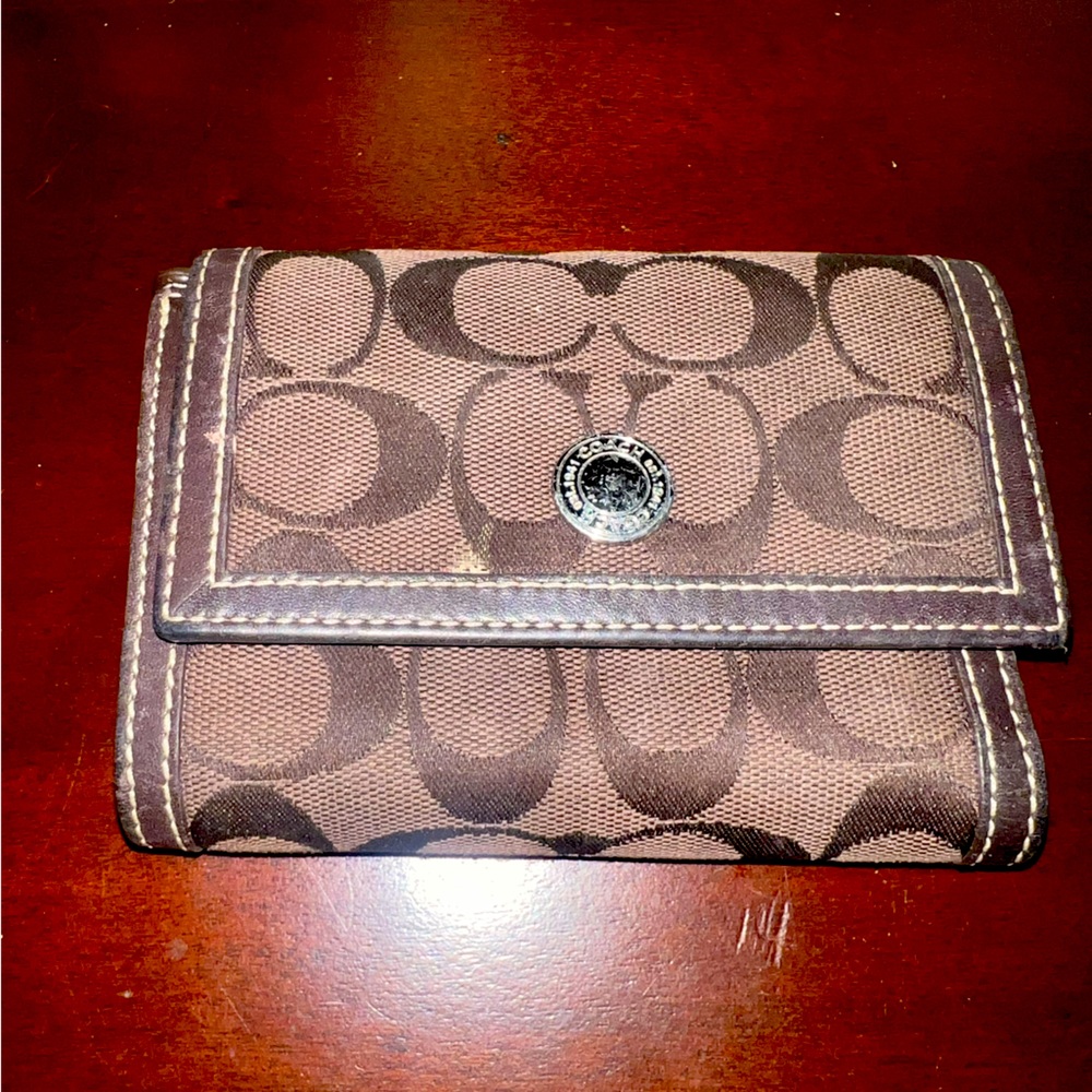 Coach Brown Wallet